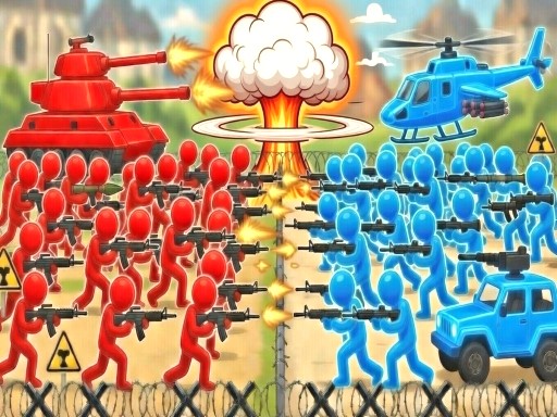 Gun Mob: Stickman Run